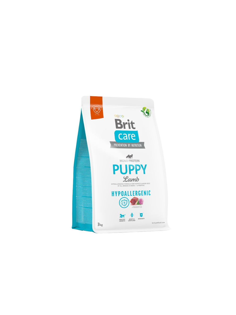 BRIT CARE Hypoallergenic Puppy Lamb 3kg