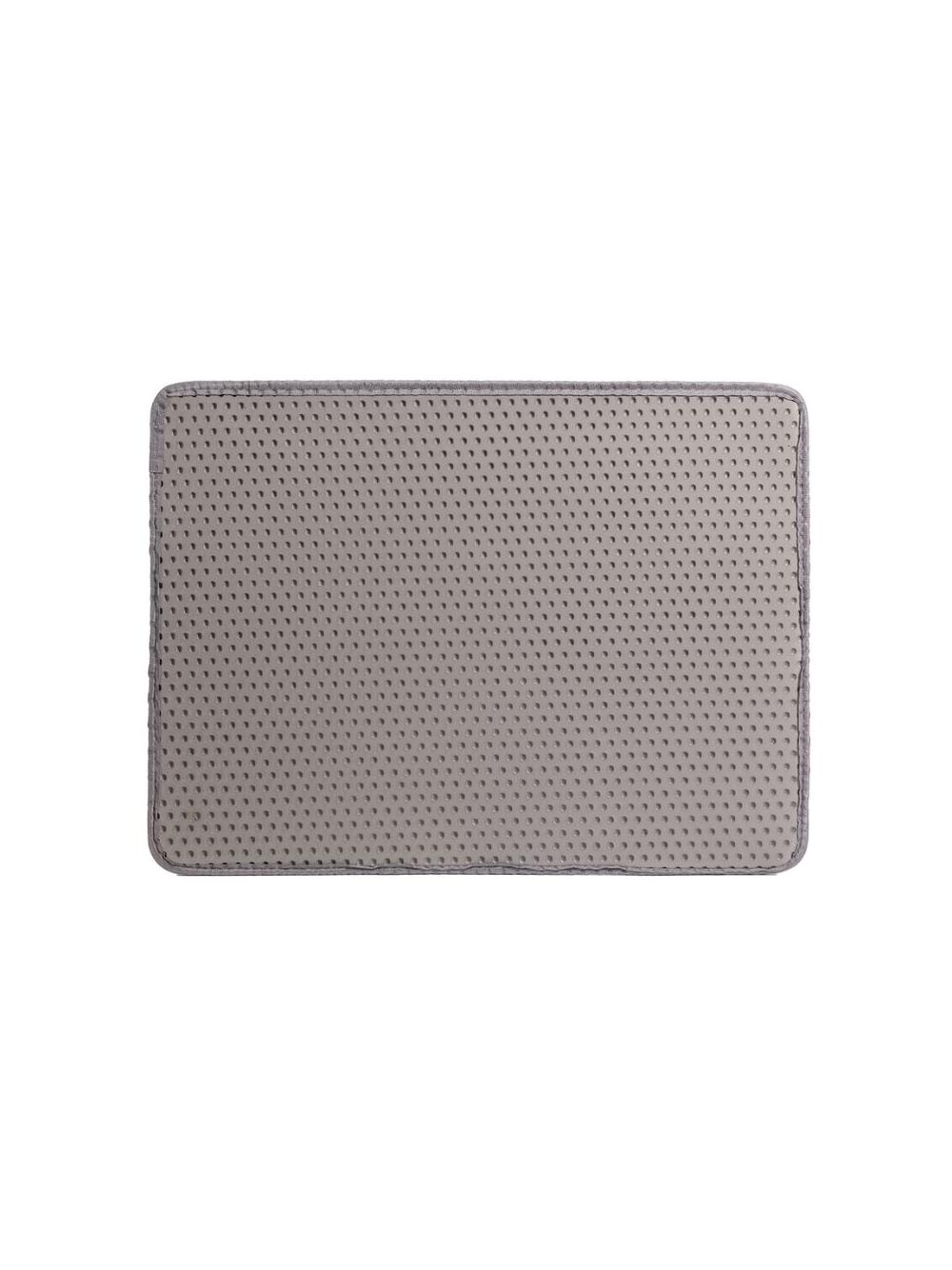UNIQ PETS Wycieraczka pod kuwetę dla kota dwuwarstwowa szara 30x45 cm