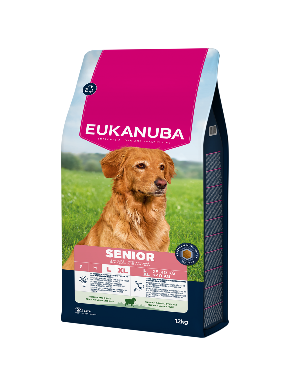 EUKANUBA Mature&Senior Large Lamb & Rice 12kg