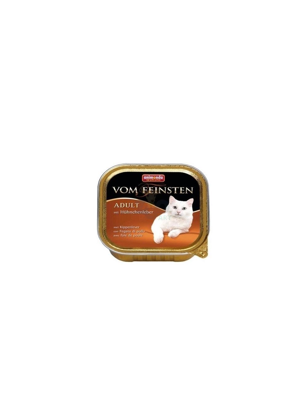 ANIMONDA Vom Feinsten Classic Cat smak: z wątróbką drobiową 32x100g