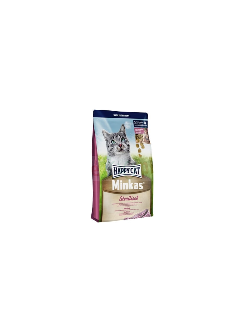 HAPPY CAT Minkas Sterilised Geflügel (drób) 10kg + niespodzianka dla kota GRATIS!