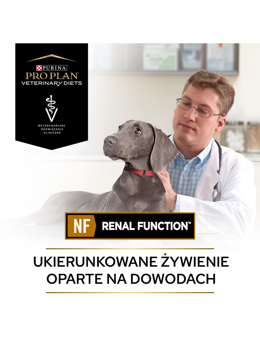 PRO PLAN Veterinary Diets NF Renal Function Karma mokra dla psa mus 400g