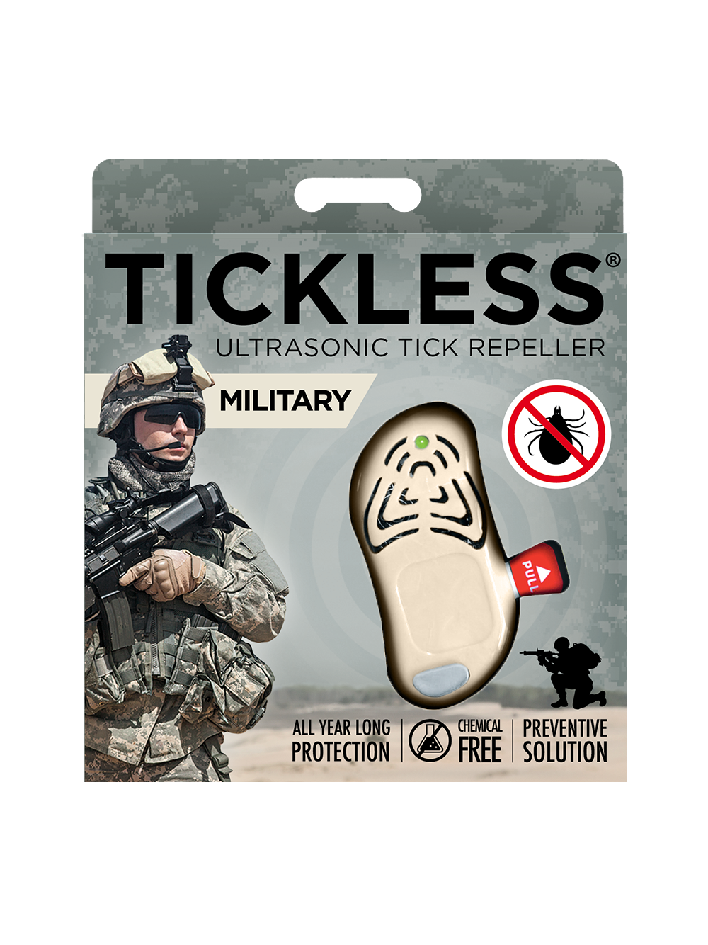 TickLess Military - Beige