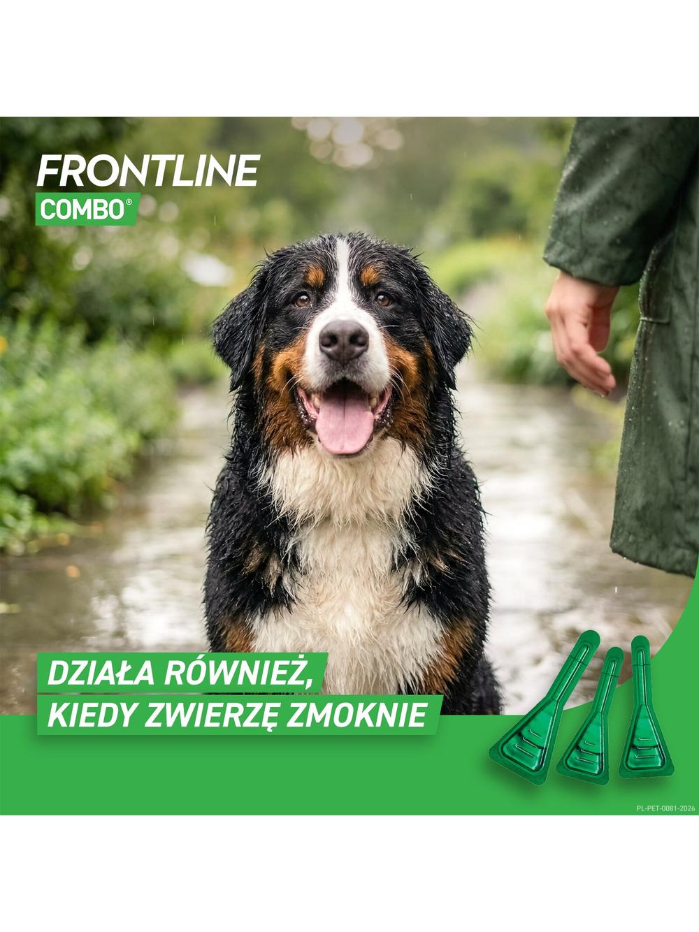 FRONTLINE Combo Spot -On Pies XL powyżej 40kg (pipeta 3x 4,02ml)