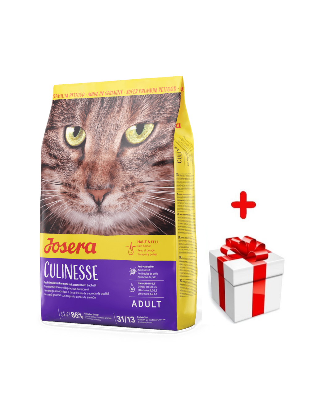 JOSERA Culinesse 400g + niespodzianka dla kota GRATIS!