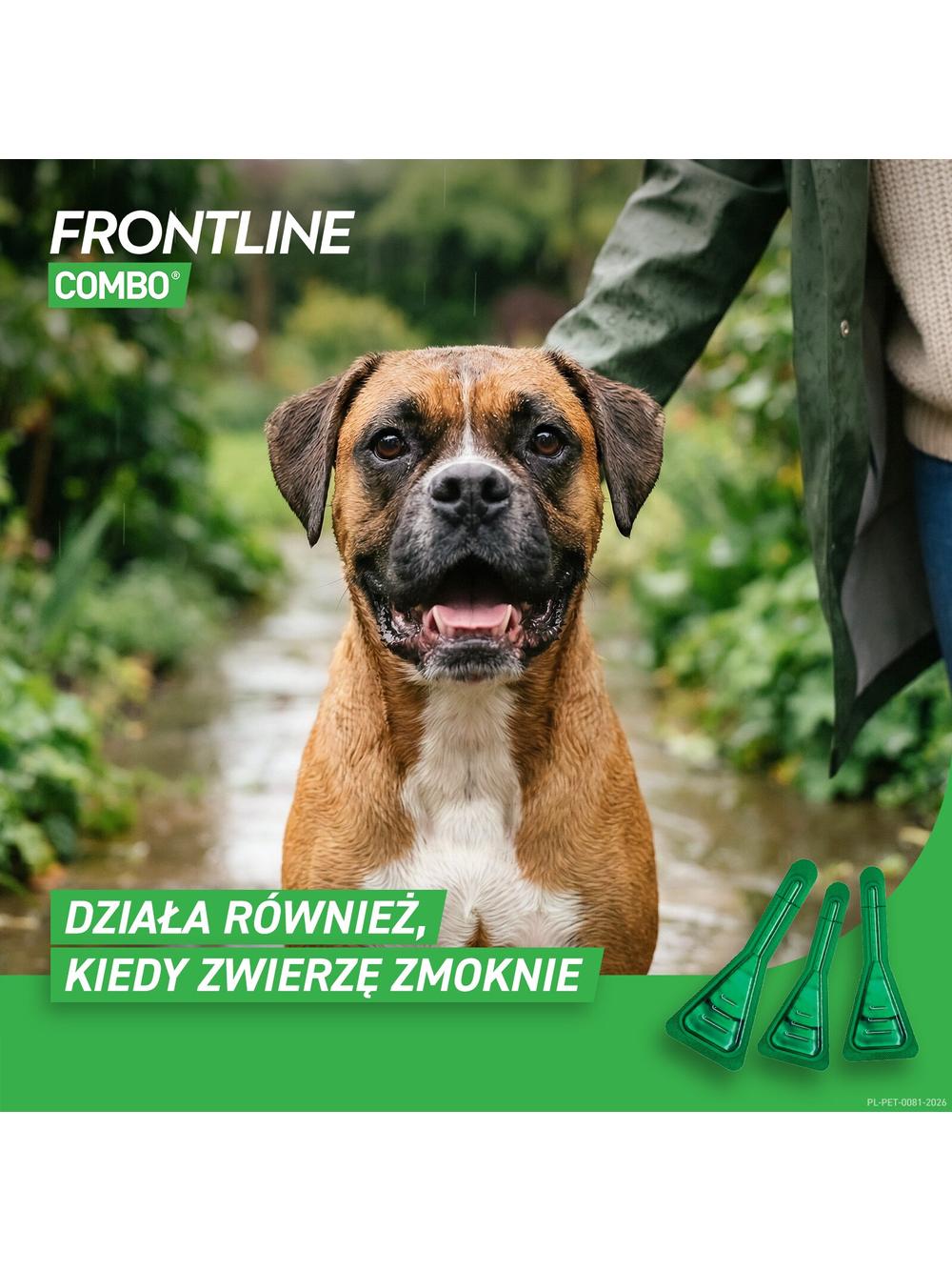 FRONTLINE Combo Spot -On Pies L 20-40kg (pipeta 3x 2,68ml)