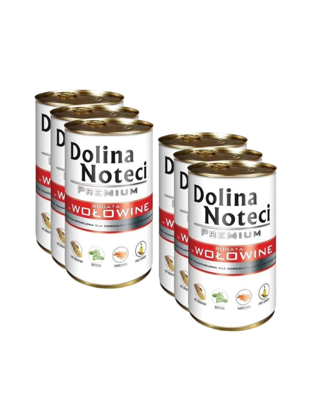 Dolina Noteci PREMIUM bogata w wołowinę 6 x 400g