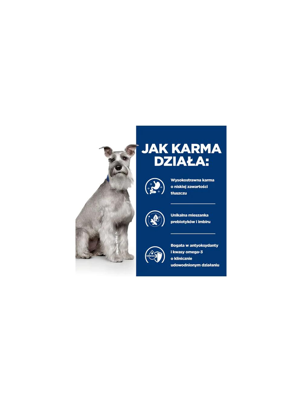 HILL'S PD Prescription Diet Canine i/d Low Fat 1,5kg/ Opakowanie uszkodzone (8578) !!!
