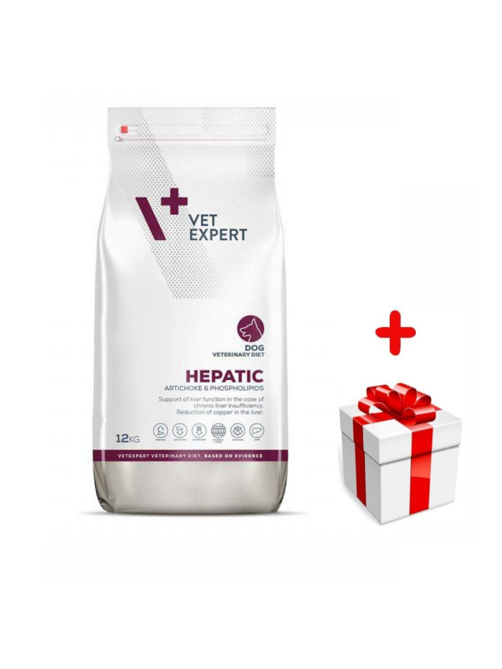 VETEXPERT Hepatic Dog 12kg + niespodzianka dla psa GRATIS!