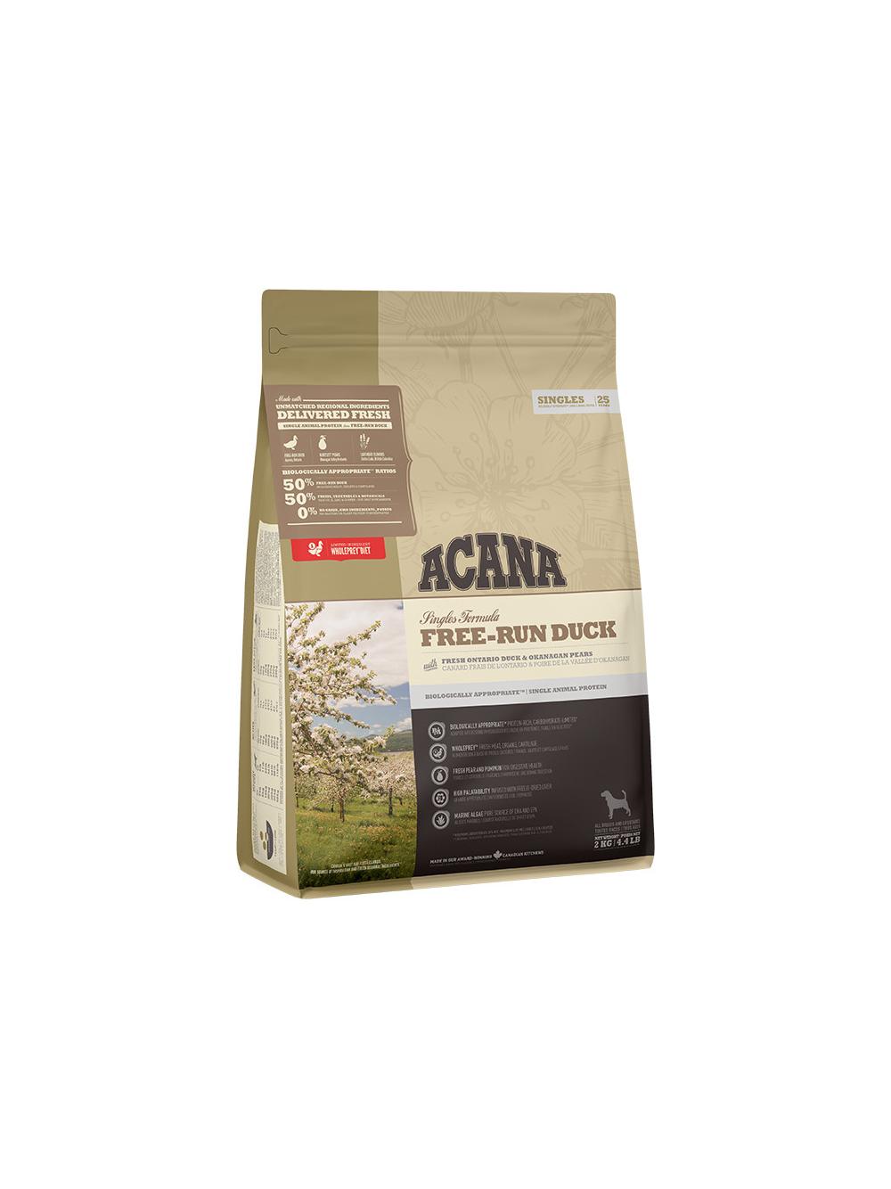 ACANA Free-Run Duck 2kg + niespodzianka dla psa GRATIS!