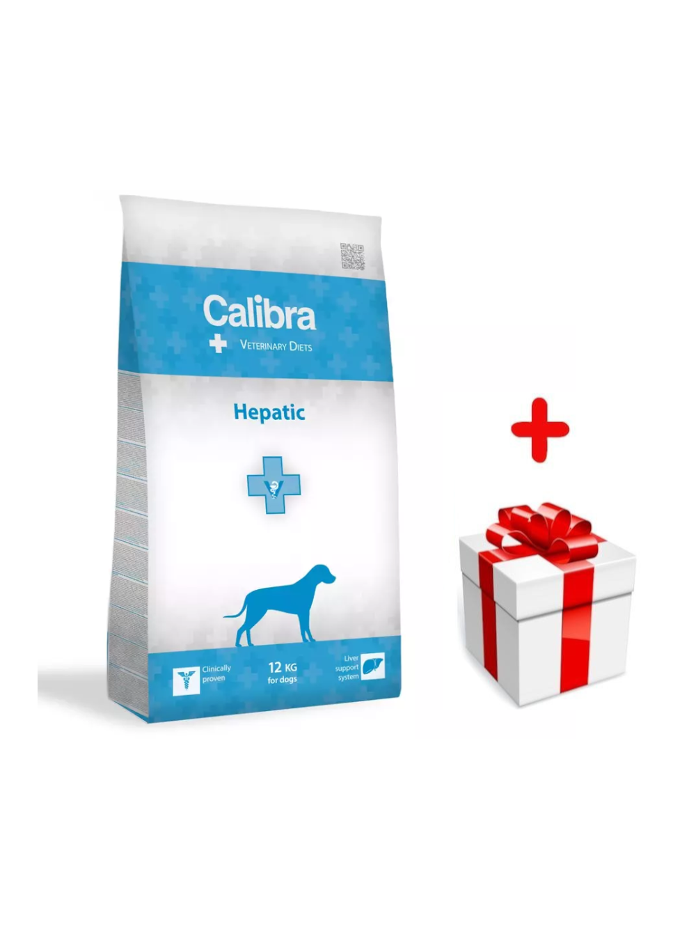 Calibra Veterinary Diets Dog Hepatic 12kg + Niespodzianka dla psa GRATIS