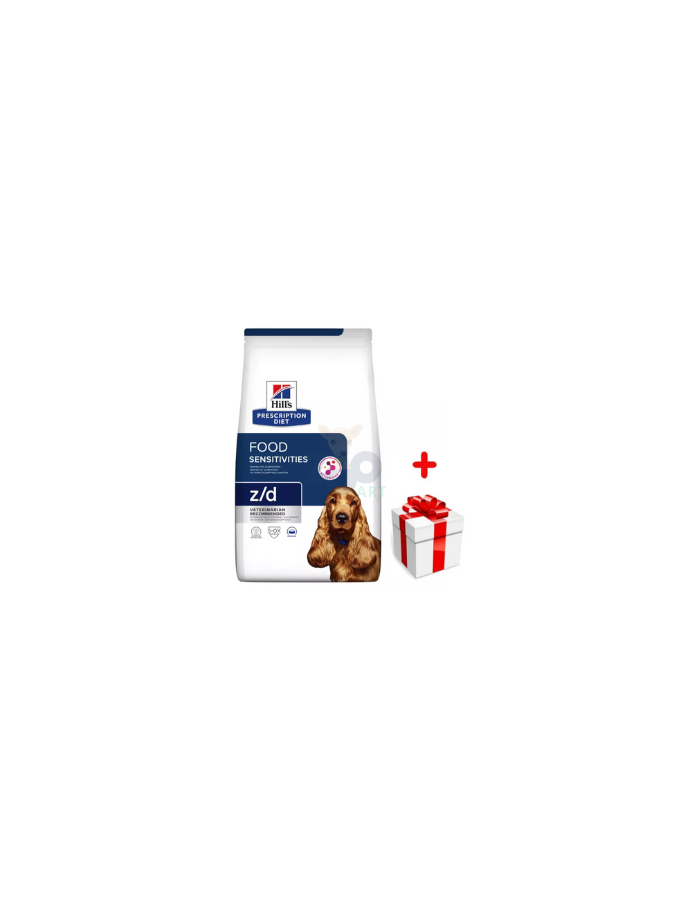 HILL'S PD Prescription Diet Canine z/d  Food Sensitivities 3kg + niespodzianka dla psa GRATIS!