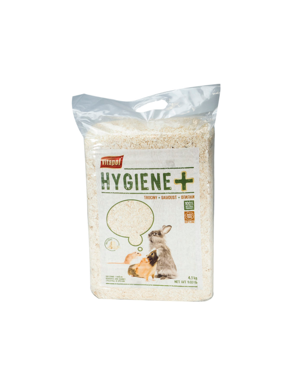 VITAPOL Ściółka naturalna dla gryzoni 4.1kg (56l)