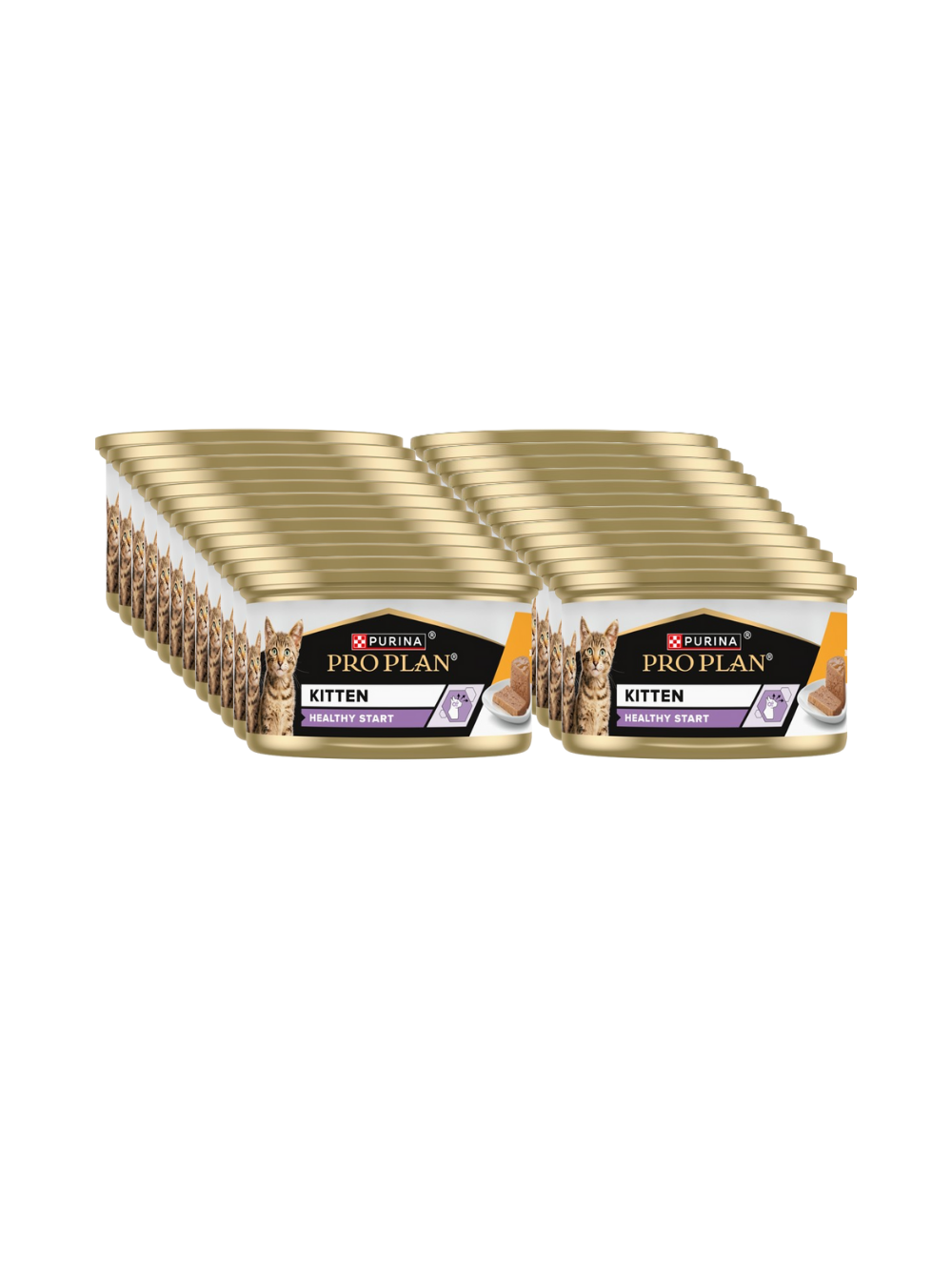 PRO PLAN Kitten Mus z Kurczakiem Mokra karma dla kociąt 24x85g