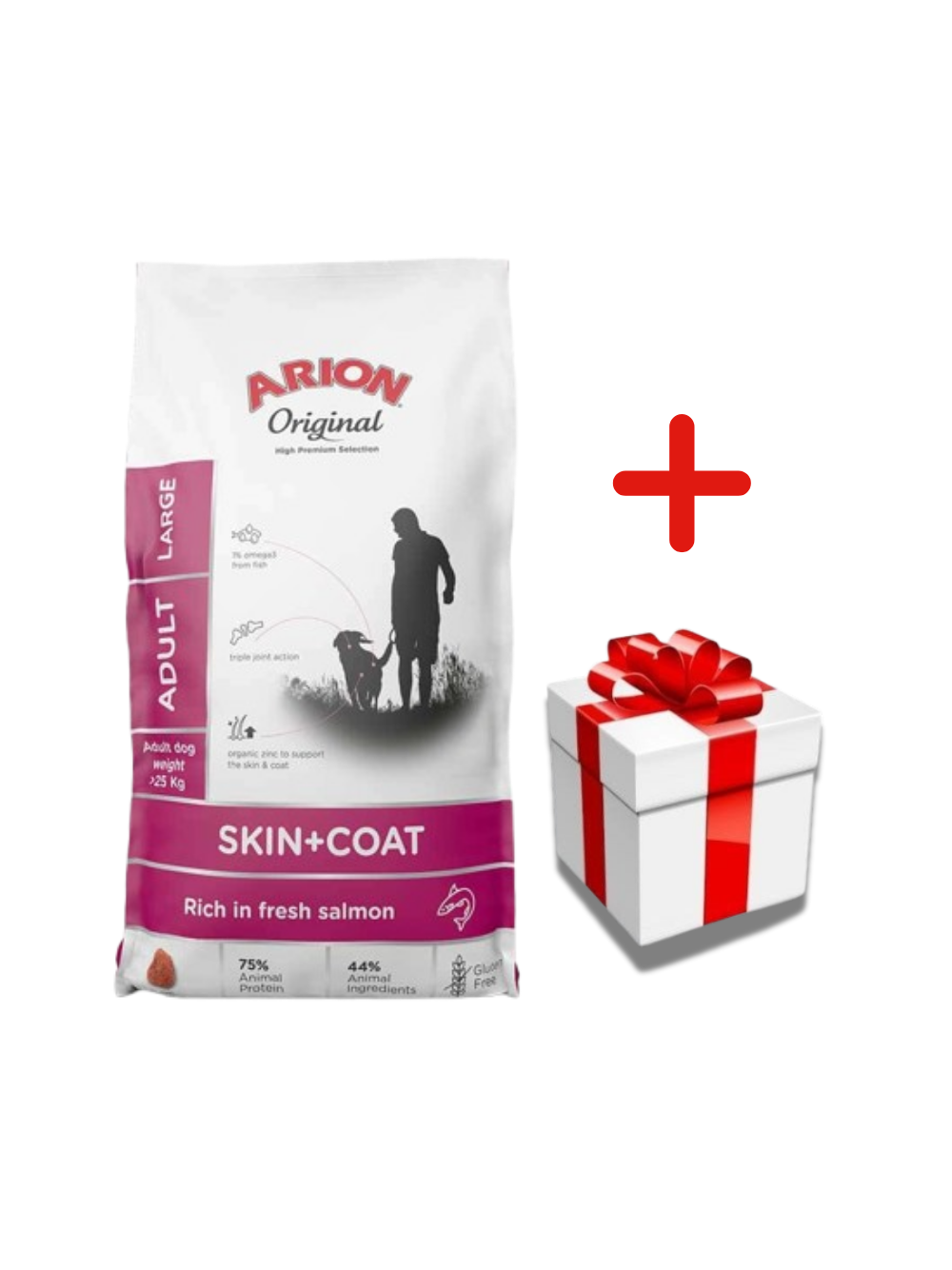 ARION Original Skin & Coat Adult Salmon and Rice Large Breed 12kg +NIESPODZIANKA DLA PSA GRATIS!!