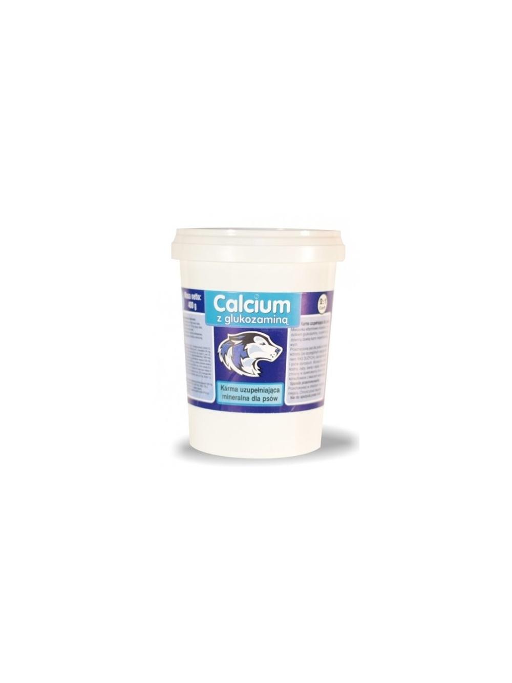 Calcium 400g niebieski proszek pudełko