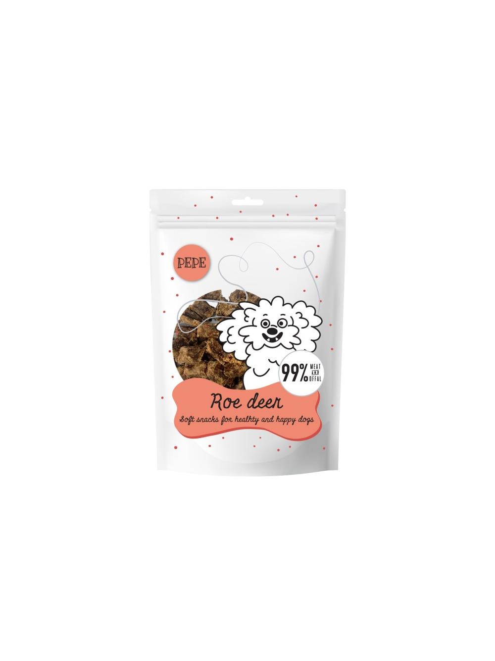 Paka Zwierzaka PEPE mini chunkies Roe Deer (sarna) 70g