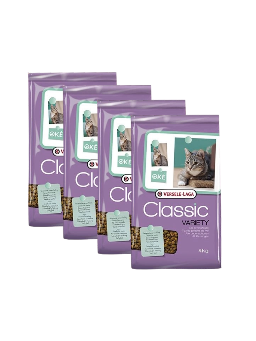 VERSELE-LAGA Classic Cat Variety 4x4kg
