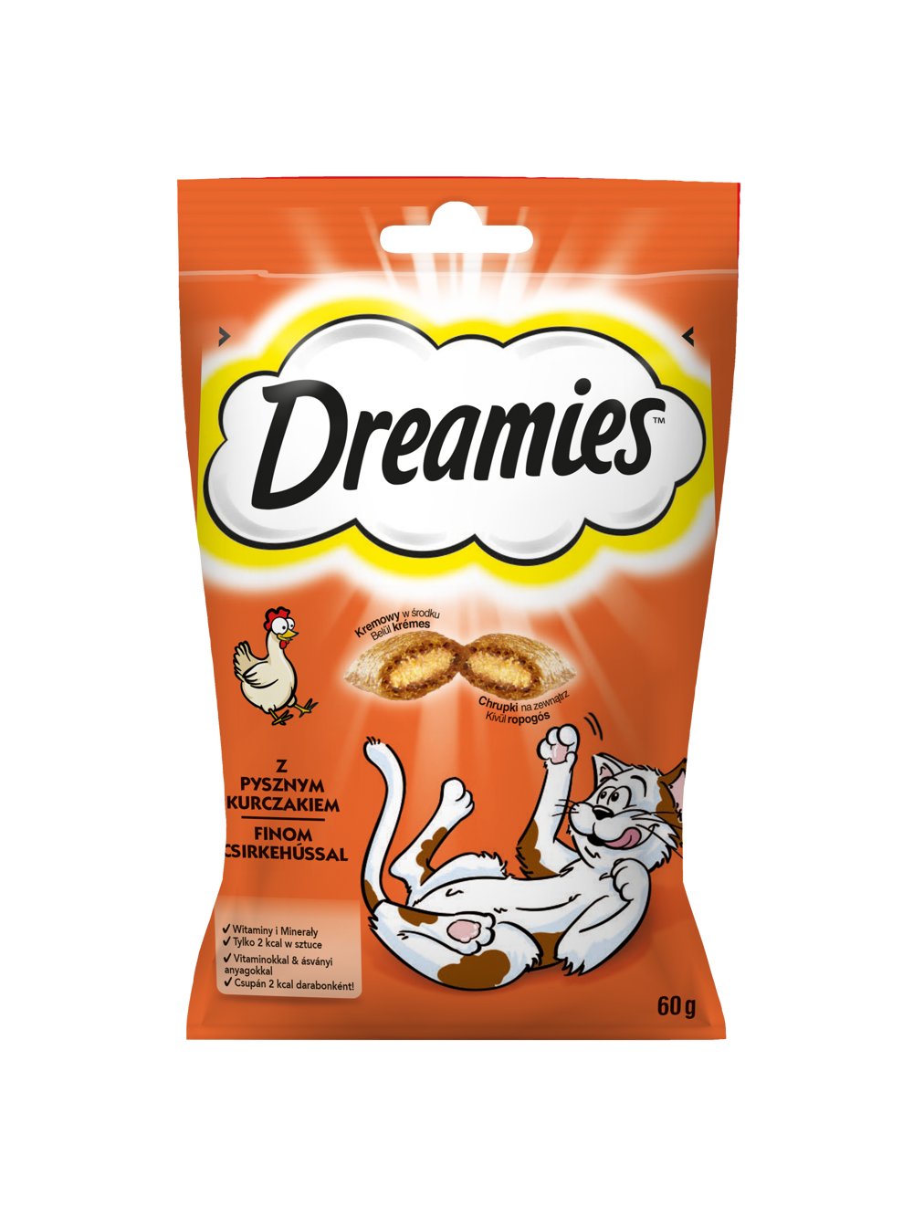 DREAMIES 6x60g - przysmak dla kota Mix Smaków