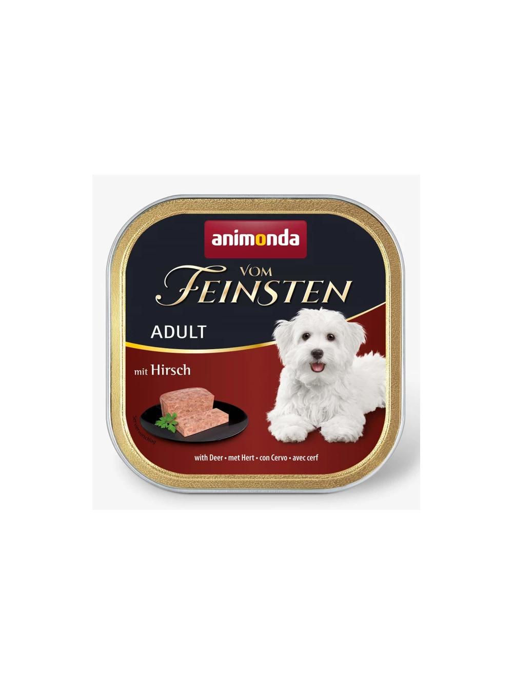 ANIMONDA Dog Vom Feinsten Adult smak: jeleń 150g