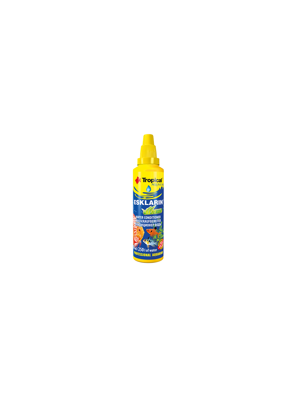 TROPICAL Esklarin + Aloevera 30ml + próbka karmy dla rybek Tropical