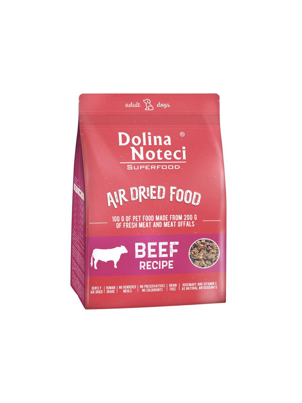DOLINA NOTECI Superfood Danie z wołowiny- karma suszona dla psa 5kg