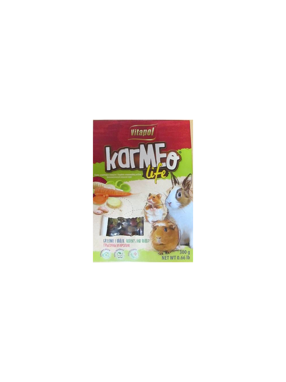 VITAPOL Pokarm dla gryzoni warzywny 300g