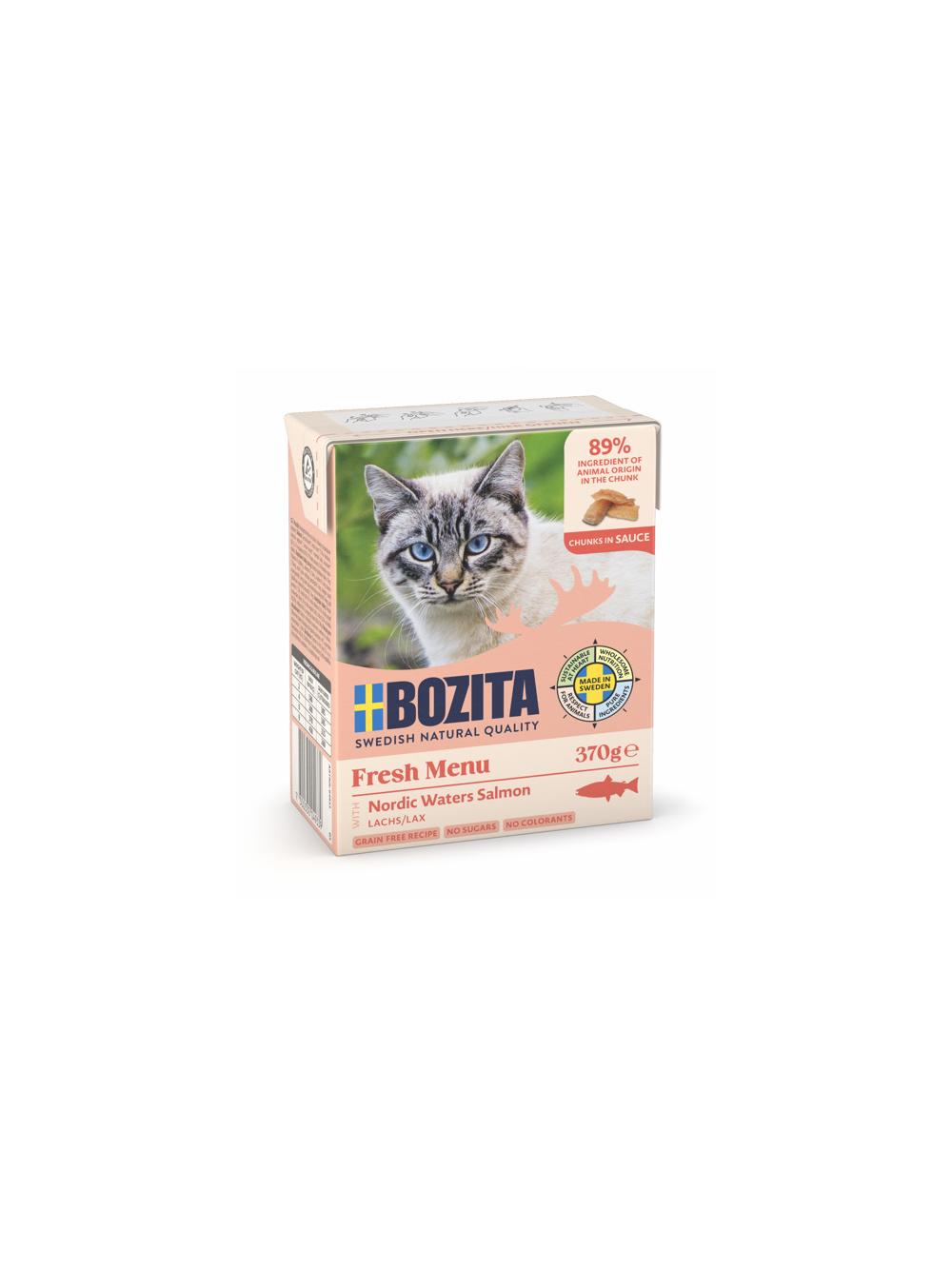 BOZITA Cat Łosoś W Sosie 370g