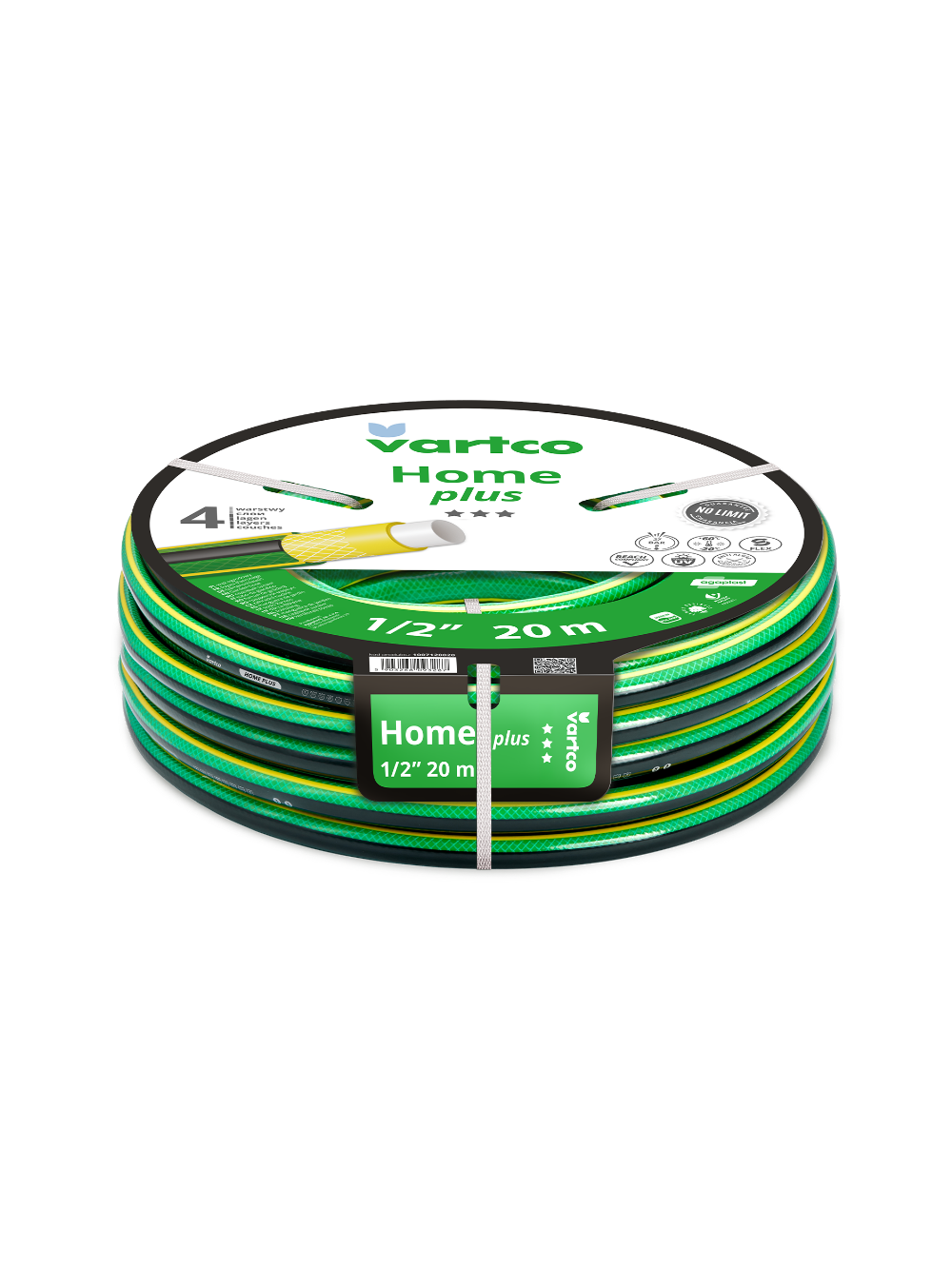Wąż ogrodowy VARTCO HOME PLUS 1/2" 50mb