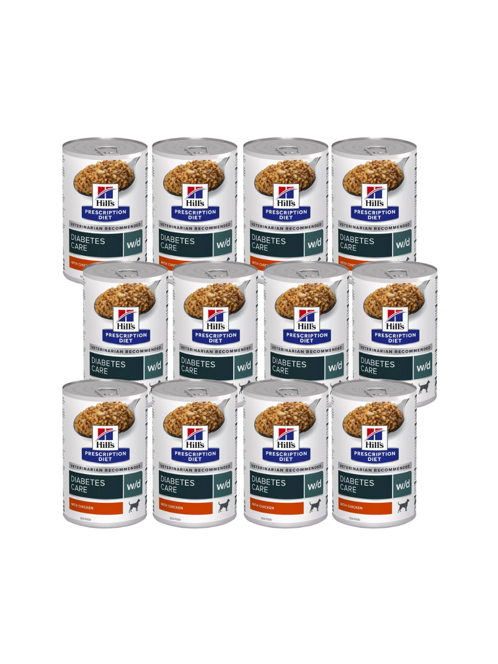 HILL'S PD Prescription Diet Canine w/d 12x370g - puszka