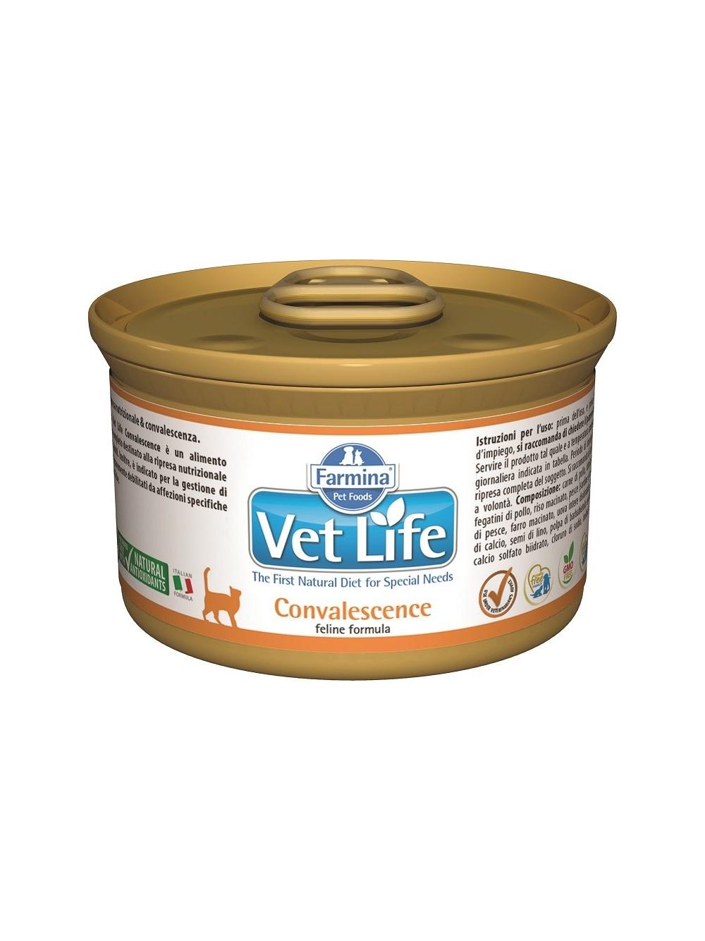 Farmina Vet Life Convalescence Cat 6x85g