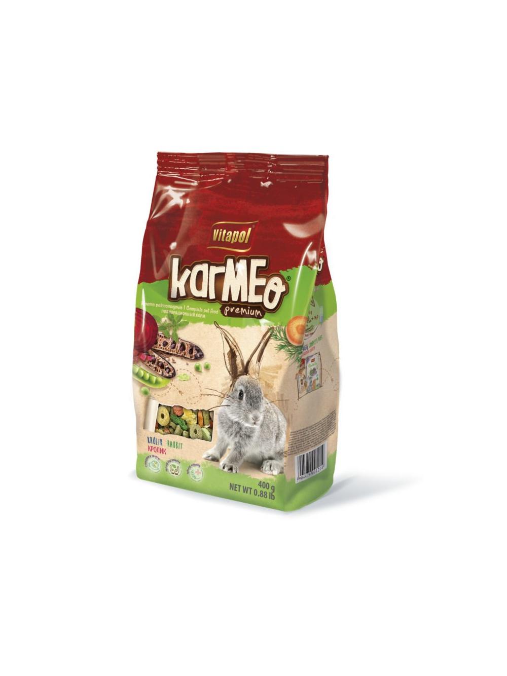 POKARM KARMEO DLA KRÓLIKA 400G