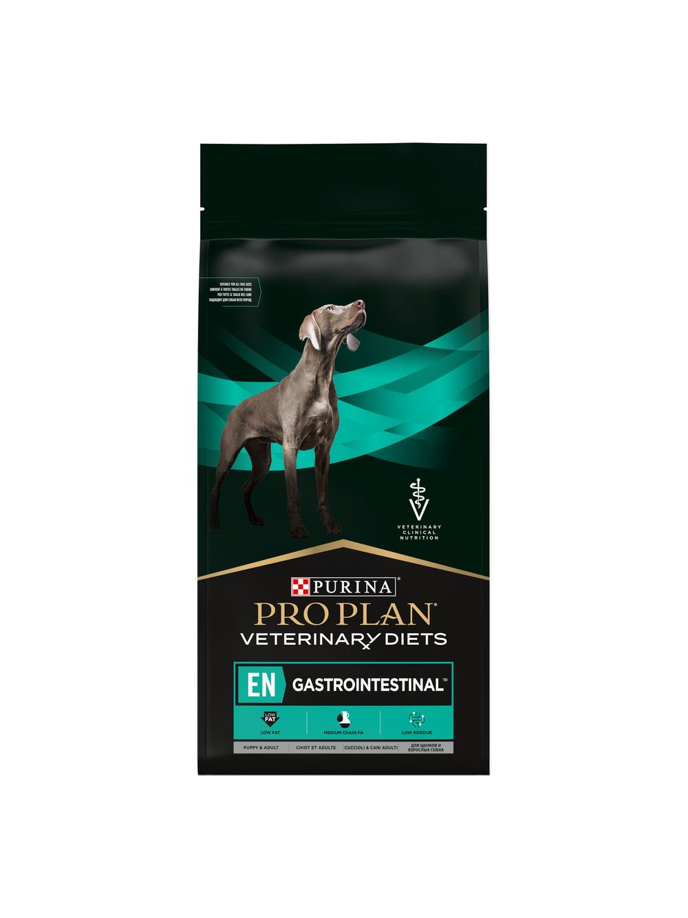 PRO PLAN Veterinary Diets Canine EN Gastrointestinal Karma sucha dla psa 12kg / Opakowanie uszkodzone (2218,2040,2038,2007,2881)