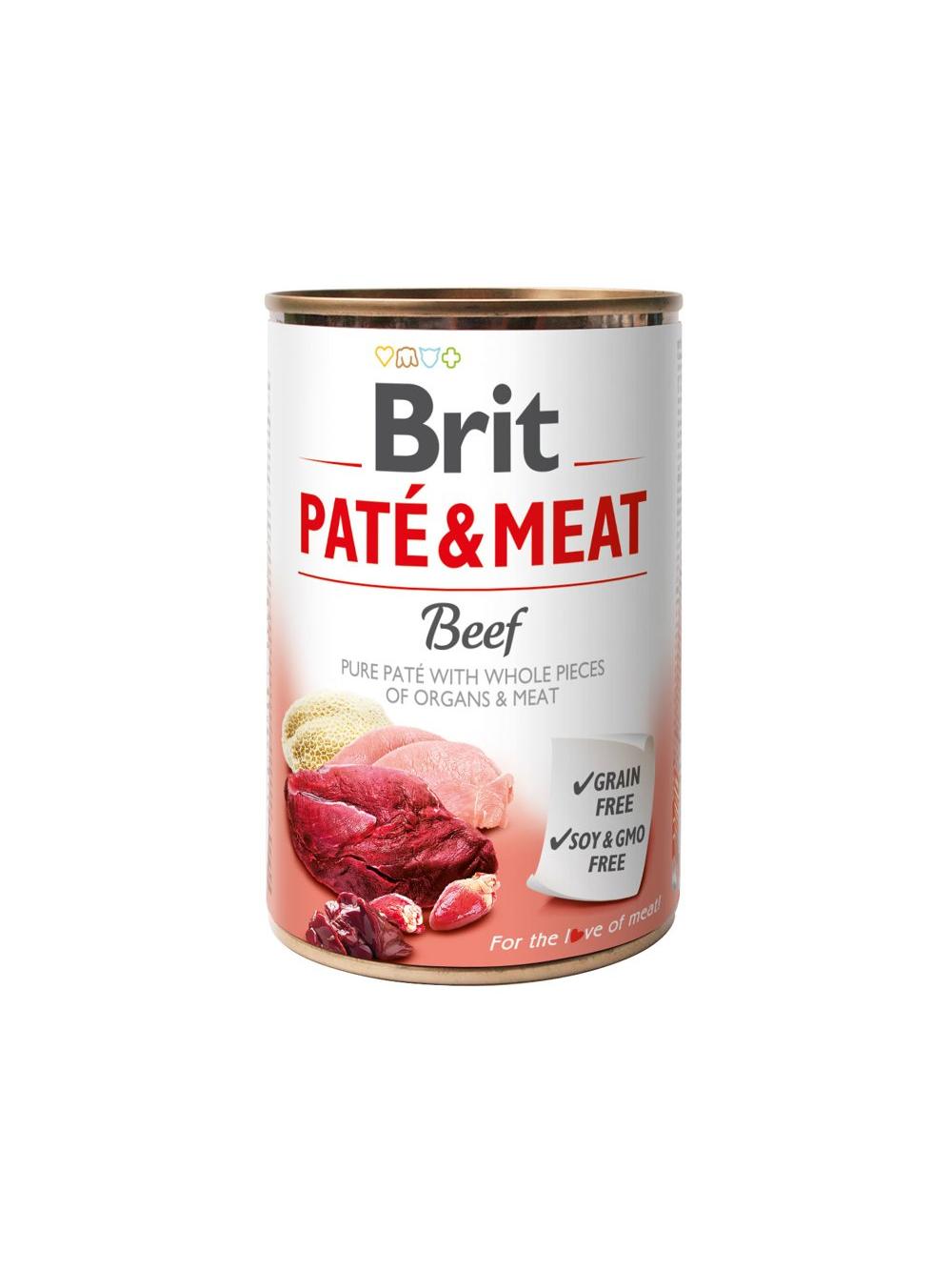 BRIT PATE & MEAT MIX SMAKÓW 30x400g