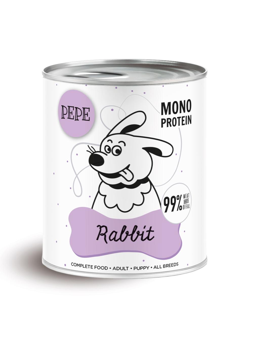 PEPE MONO PROTEIN Rabbit (królik) 800g