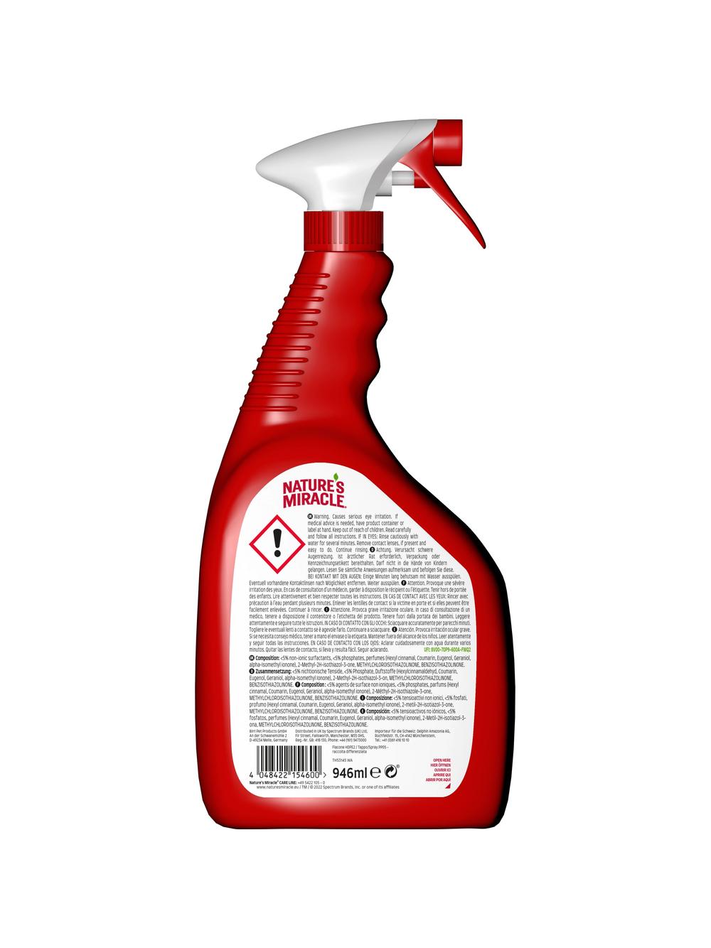 Nature's Miracle ULTIMATE Stain&Odour REMOVER CAT 946ml