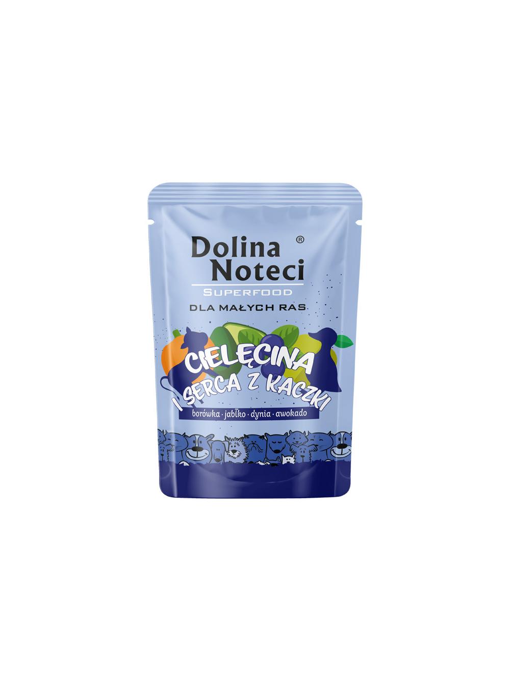 Dolina Noteci Superfood Karma mokra dla psów małych ras Mix Smaków 20x100 g