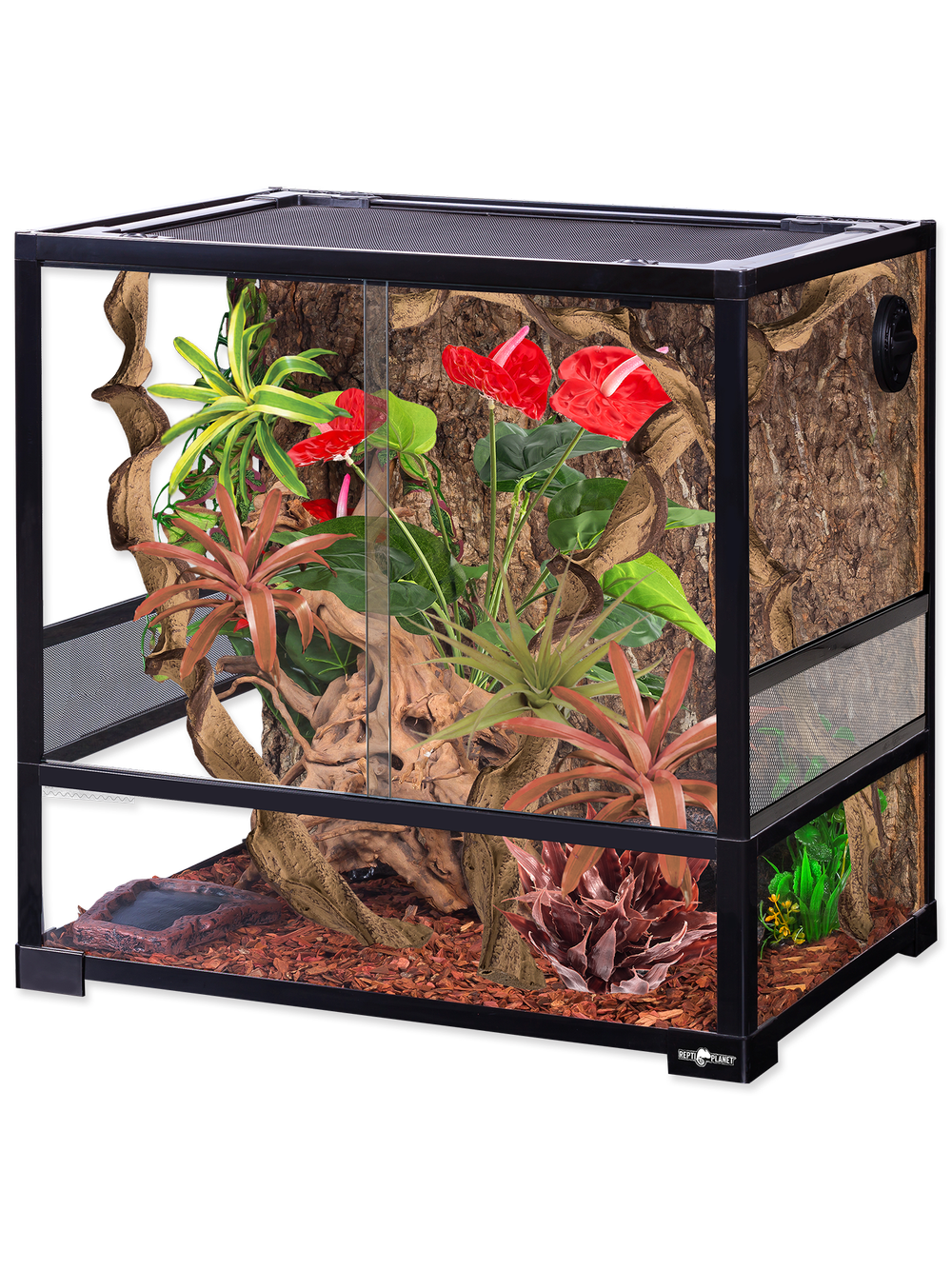 REPTI PLANET  terrarium szklane 91,4x45,7x90cm