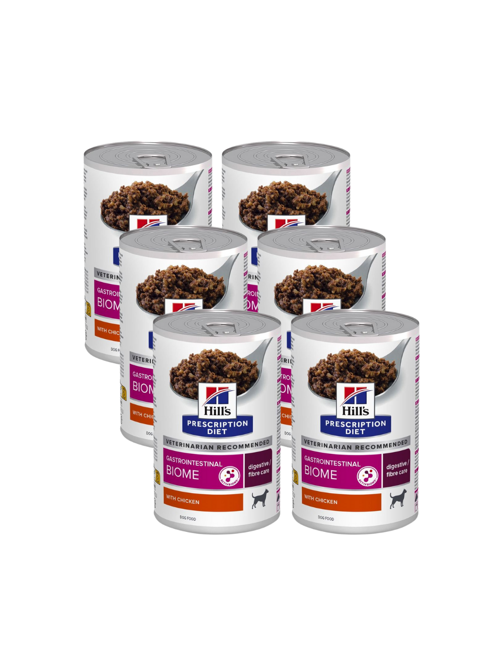HILL'S PD Prescription Diet Canine Gastrointestinal Biome 6x370g