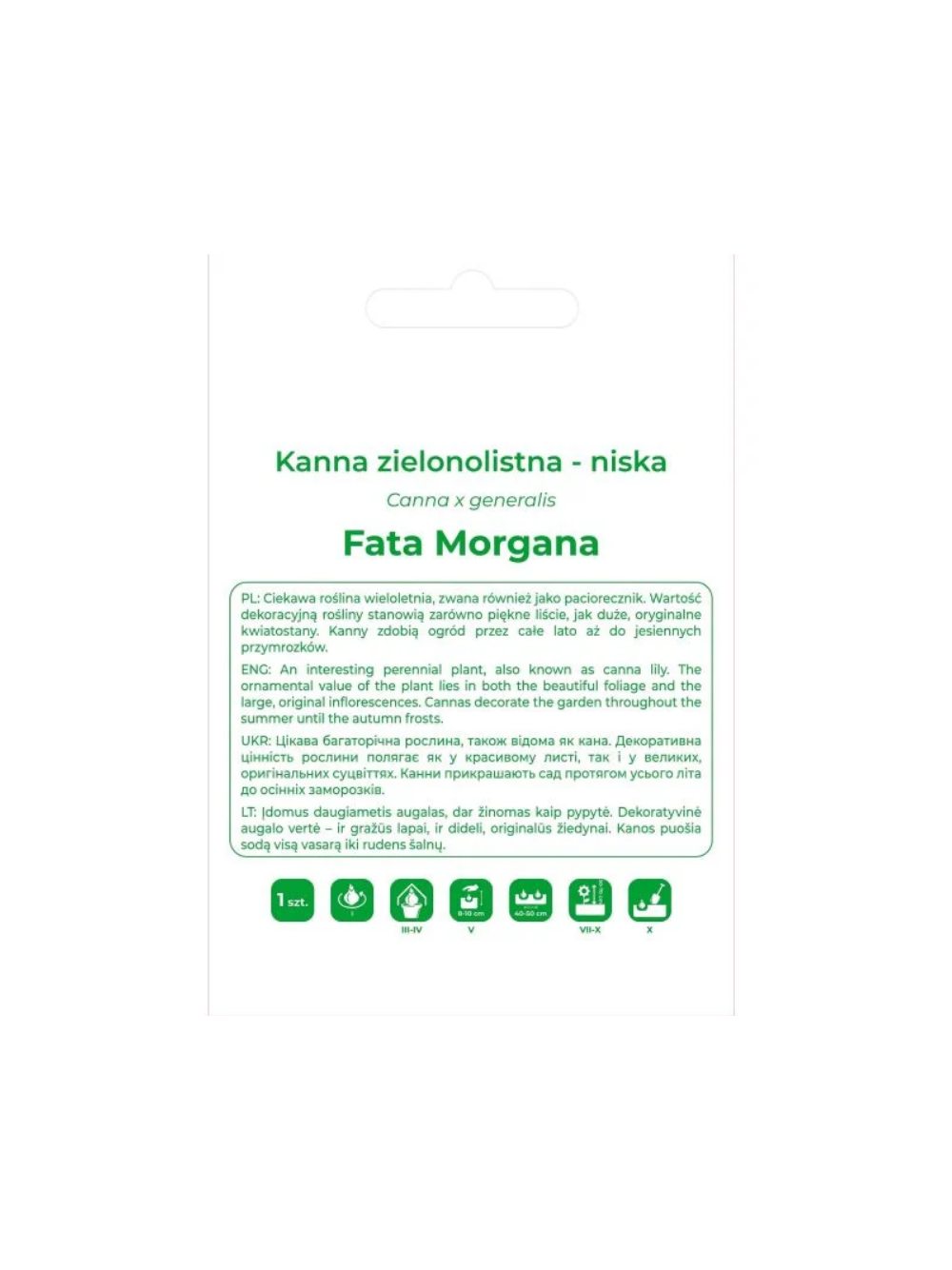 Kanna Fata Morgana ciemnoróżowa 1szt.