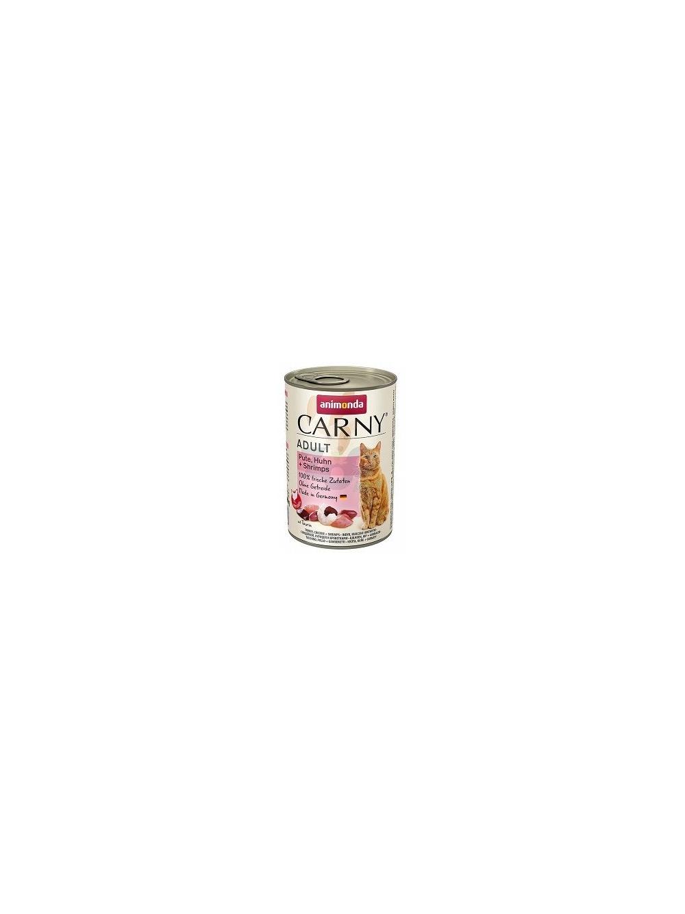 ANIMONDA Cat Carny Adult smak: indyk i krewetki 6 x 400g