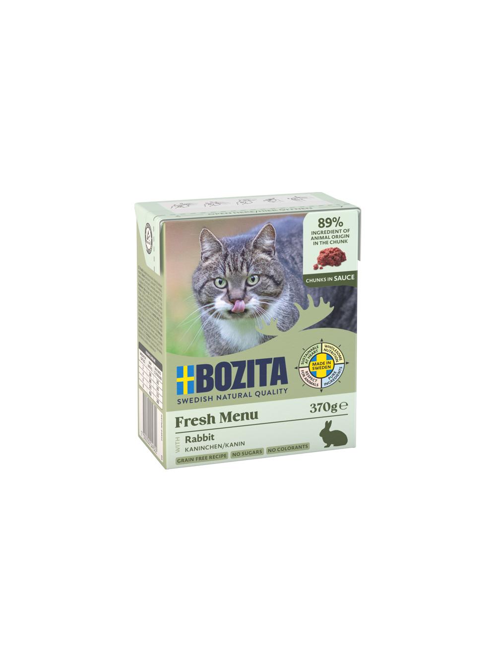 BOZITA Cat Królik W Sosie 370g