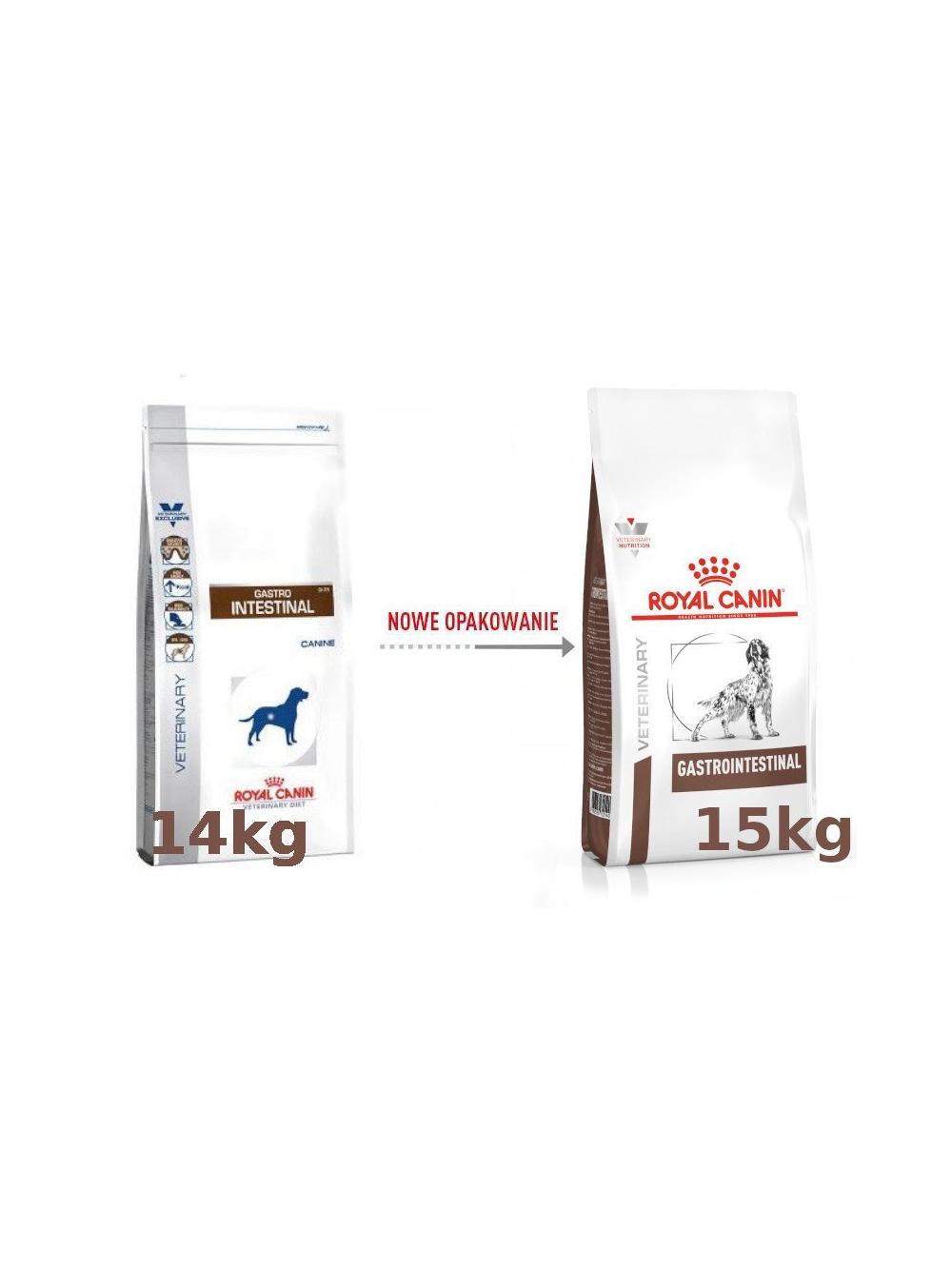 ROYAL CANIN Gastro Intestinal GI25 14kg PIES/Opakowanie uszkodzone (9103,9316) !!!