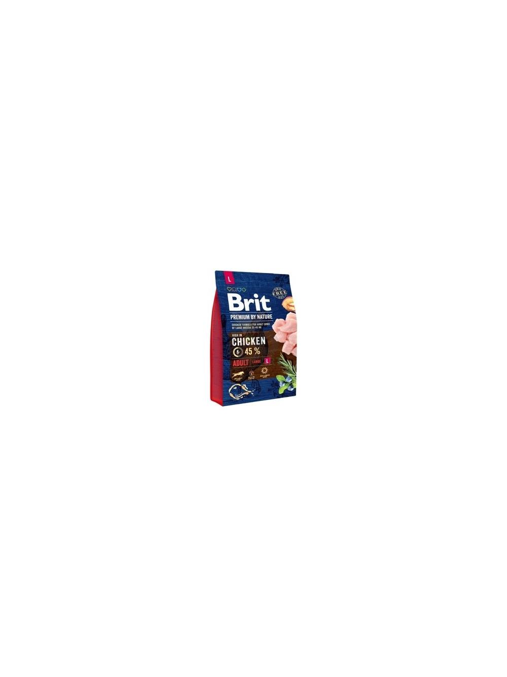 BRIT Premium By Nature Adult L 3kg + niespodzianka dla psa GRATIS!