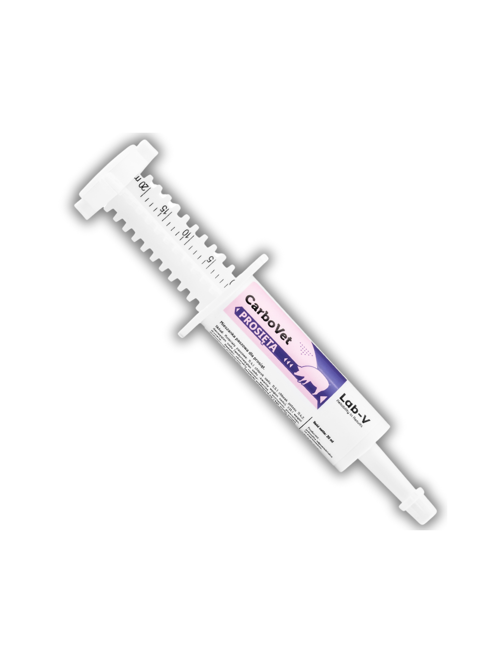 Lab-v CarboVet Prosięta - Preparat stosowany do eliminacji toksyn dla prosiąt 20 ml