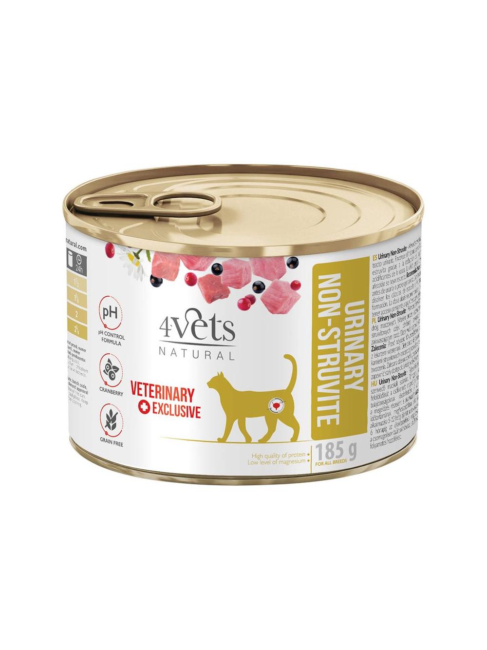 4Vets Cat Urinary Non-struvite 185g