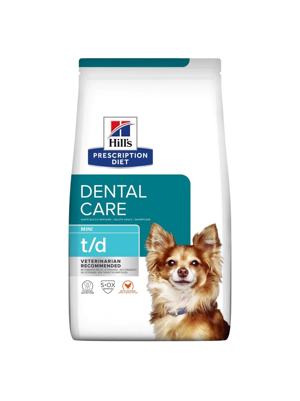 HILL'S PD Prescription Diet Canine t/d Mini Dental Care 3kg