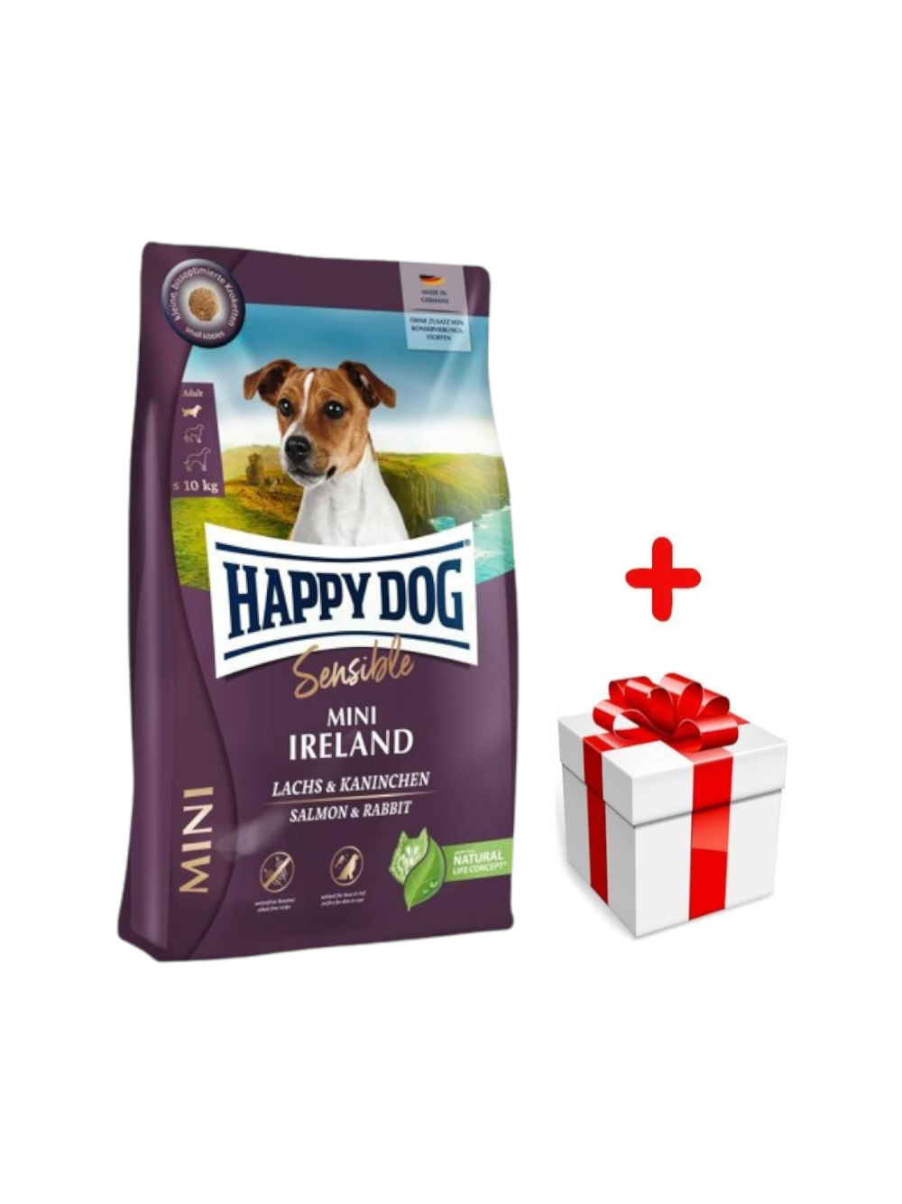 Happy Dog Mini Irland 10kg + niespodzianka dla psa GRATIS!