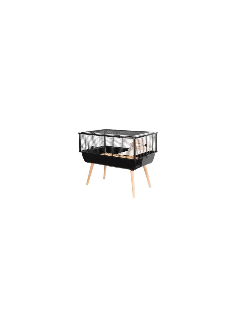 ZOLUX Klatka Neo Nigha mała H36 czarna 78x48x36 cm