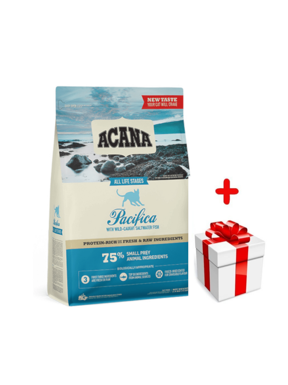 ACANA Pacifica Cat 1,8kg + niespodzianka dla kota GRATIS!
